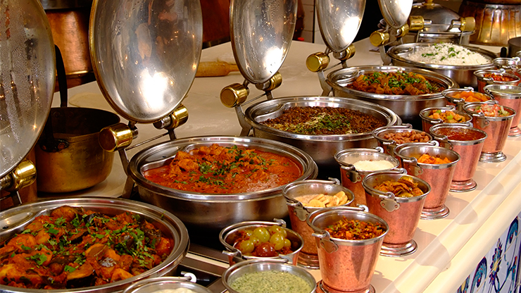 Curry Buffet for two